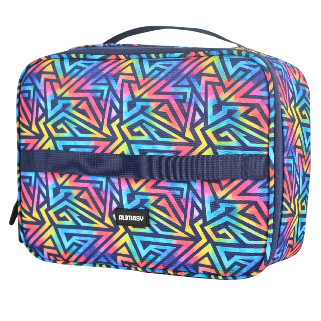 Insulated Lunch Bag 900D Abstract Geometric - PRE ORDER SHIPPING 9TH NOVEMBER 2026