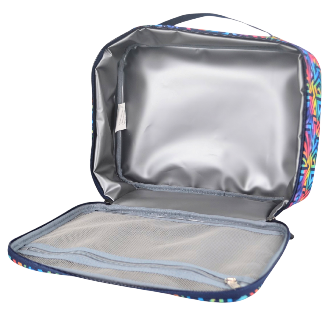 Insulated Lunch Bag 900D Abstract Geometric - PRE ORDER SHIPPING 9TH NOVEMBER 2026