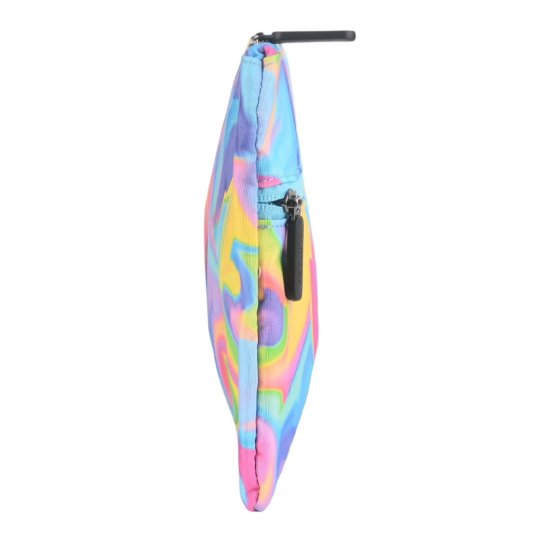 Large School Pencil Case Abstract Neon Waves - PRE ORDER SHIPPING 9TH NOVEMBER 2026