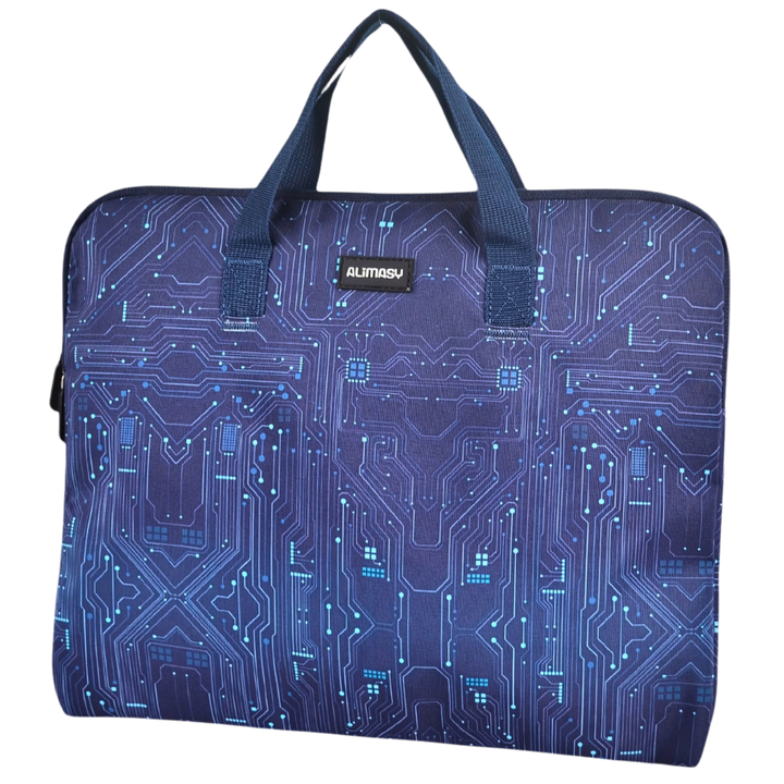 Library Bag 600D Blue Ai Circuit - PRE ORDER SHIPPING 9TH NOVEMBER 2026