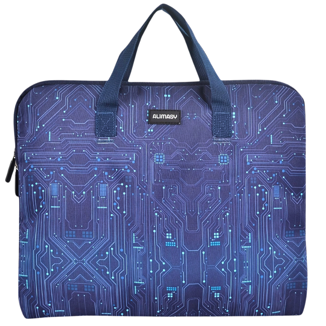 Library Bag 600D Blue Ai Circuit - PRE ORDER SHIPPING 9TH NOVEMBER 2026