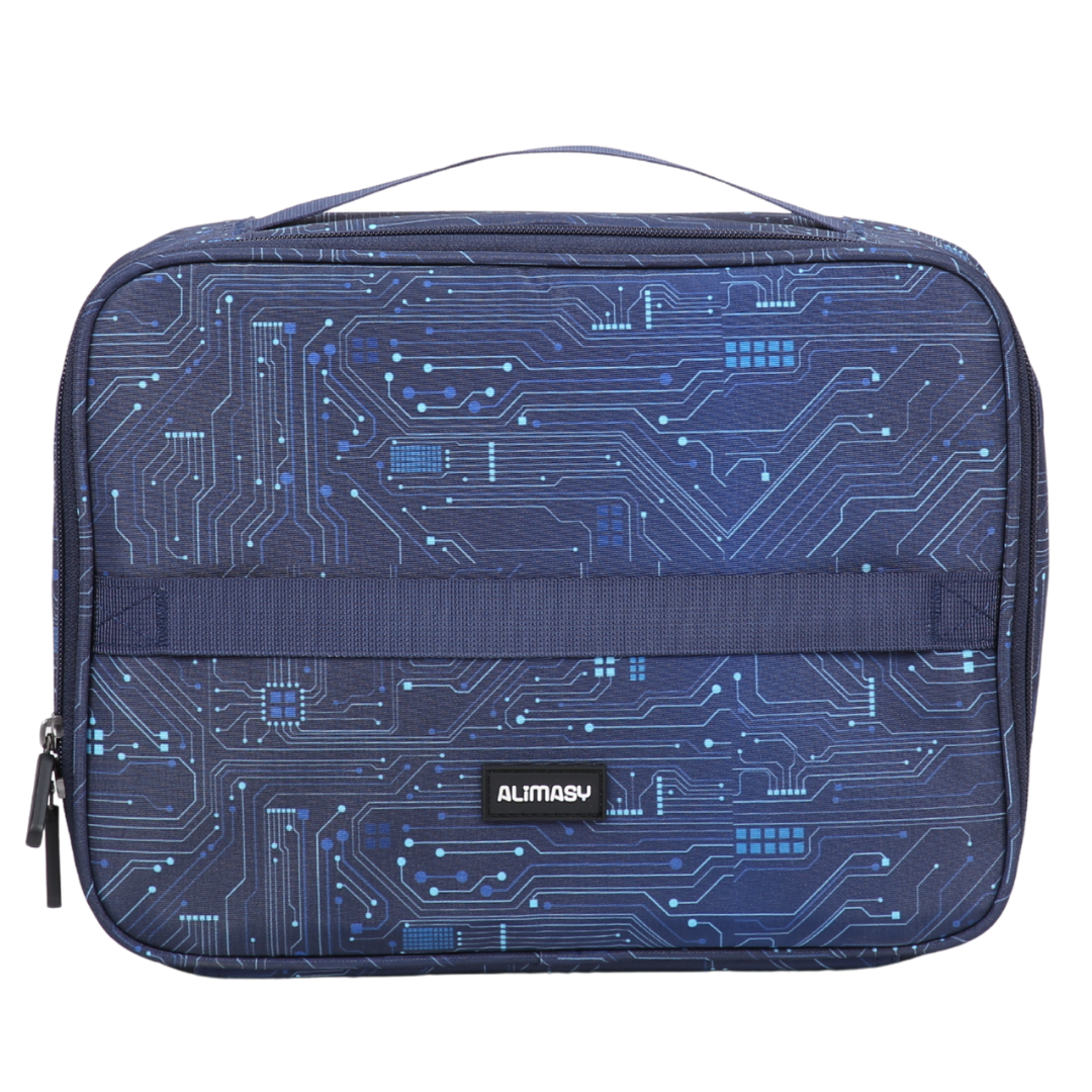 Insulated Lunch Bag Blue Ai Circuit