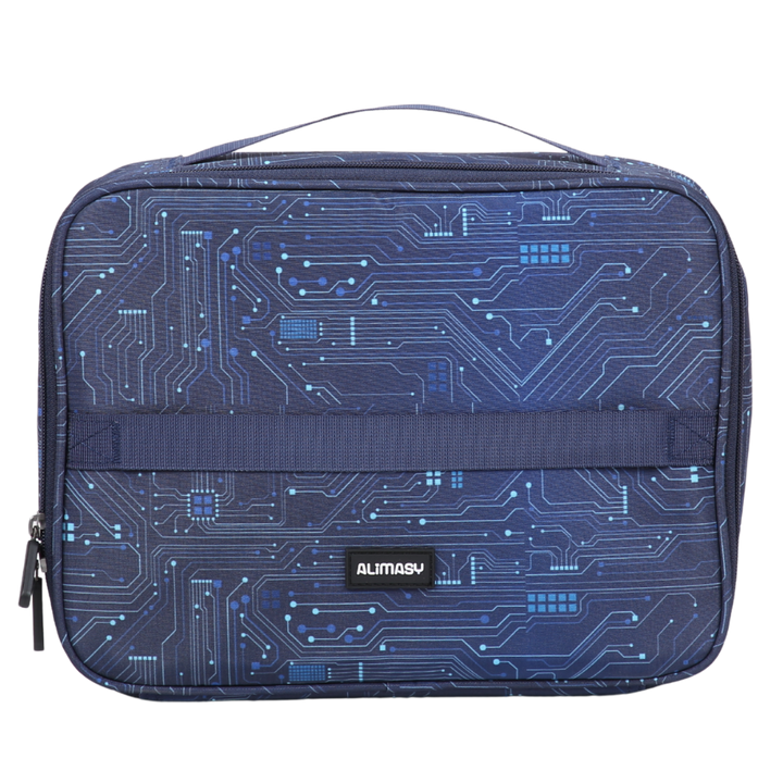 Insulated Lunch Bag Blue Ai Circuit