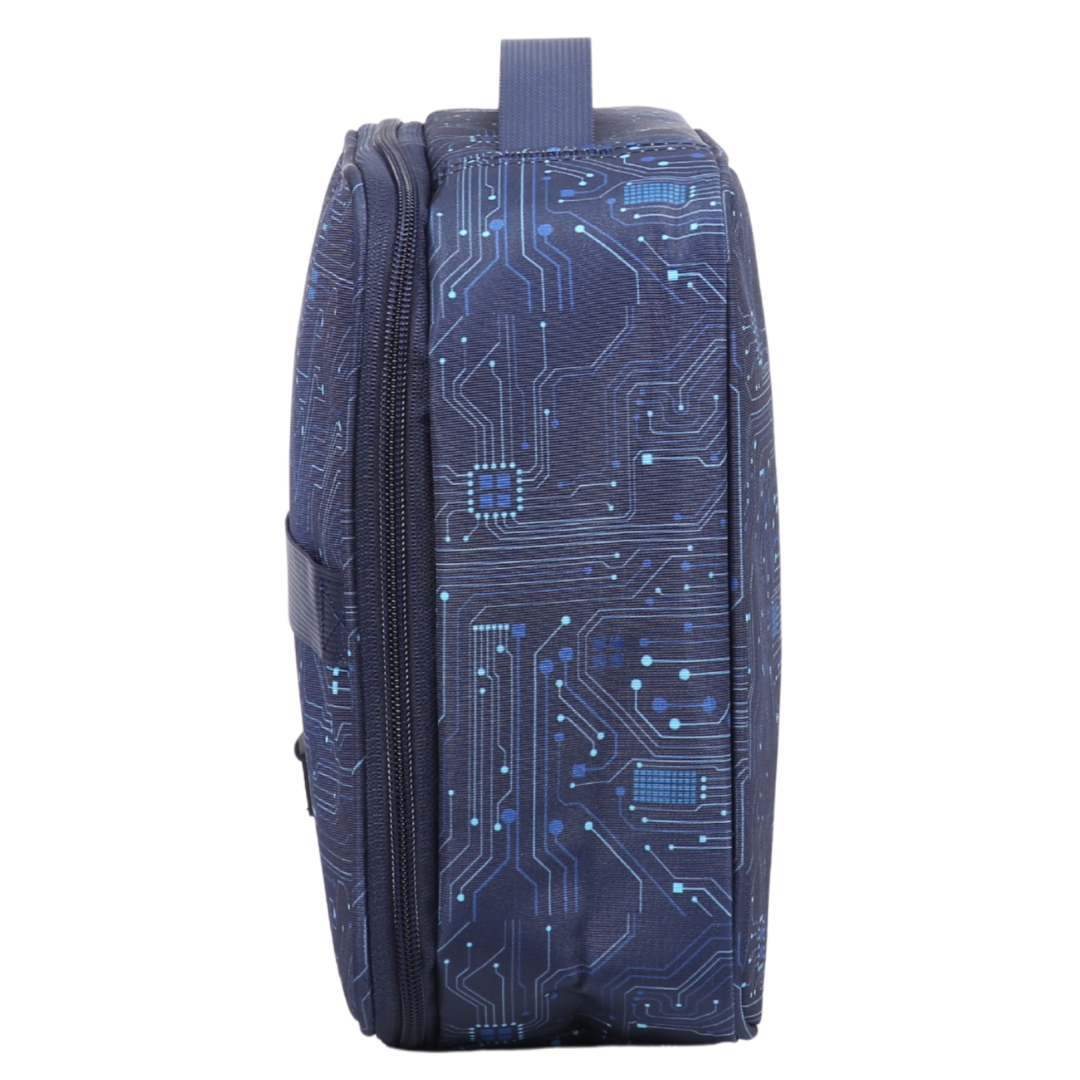 Insulated Lunch Bag Blue Ai Circuit