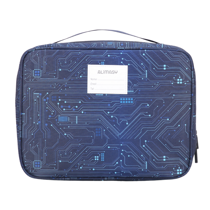 Insulated Lunch Bag Blue Ai Circuit