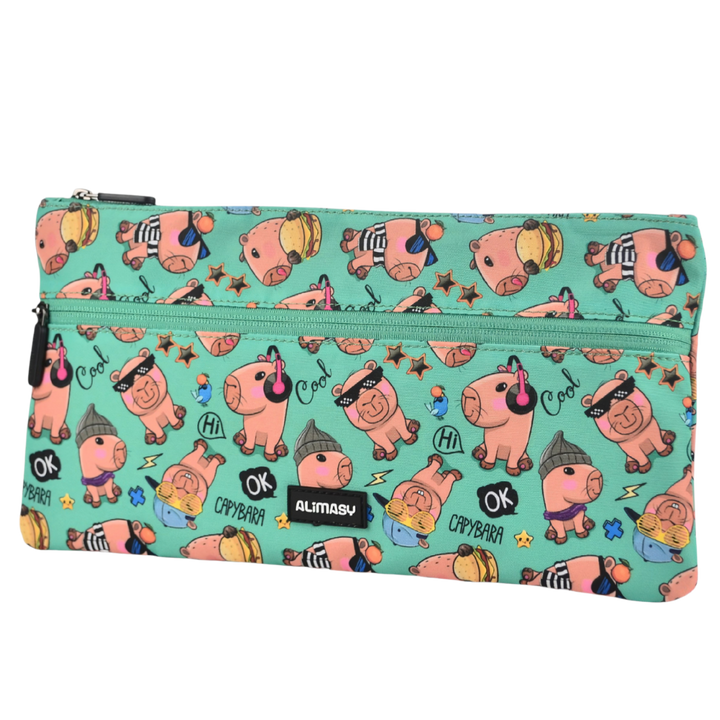 Large School Pencil Case Capybara - PRE ORDER SHIPPING 9TH NOVEMBER 2026