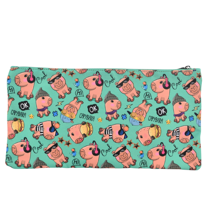 Large School Pencil Case Capybara - PRE ORDER SHIPPING 9TH NOVEMBER 2026