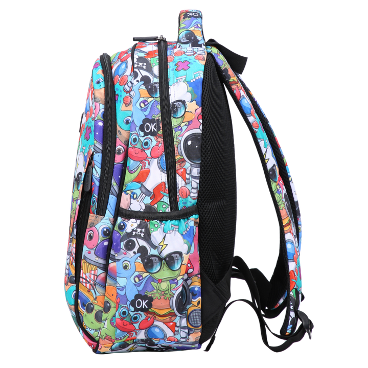 Cartoon Midsize Kids Backpack