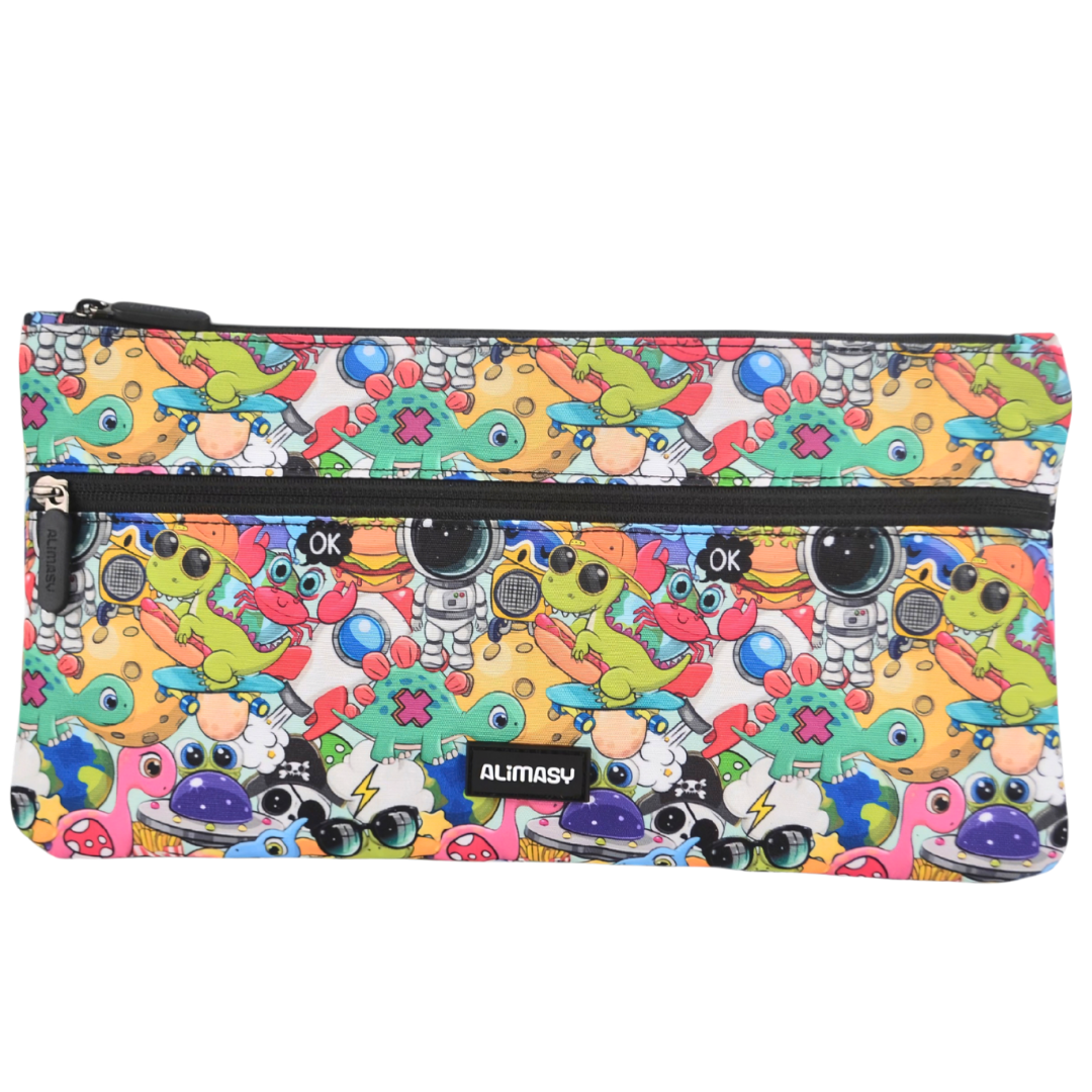Large School Pencil Case Cartoon - PRE ORDER SHIPPING 9TH NOVEMBER 2026