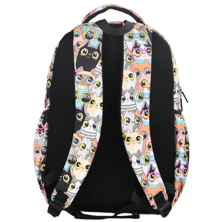 Grand sac à dos Fleurs tropicales et palmiers