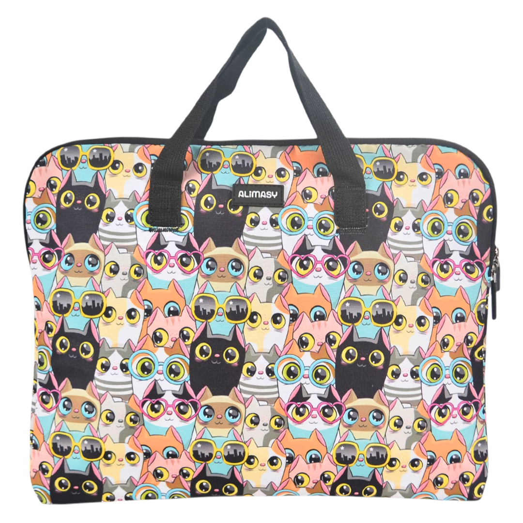 Library Bag 600D Cats - PRE ORDER SHIPPING 9TH NOVEMBER 2026