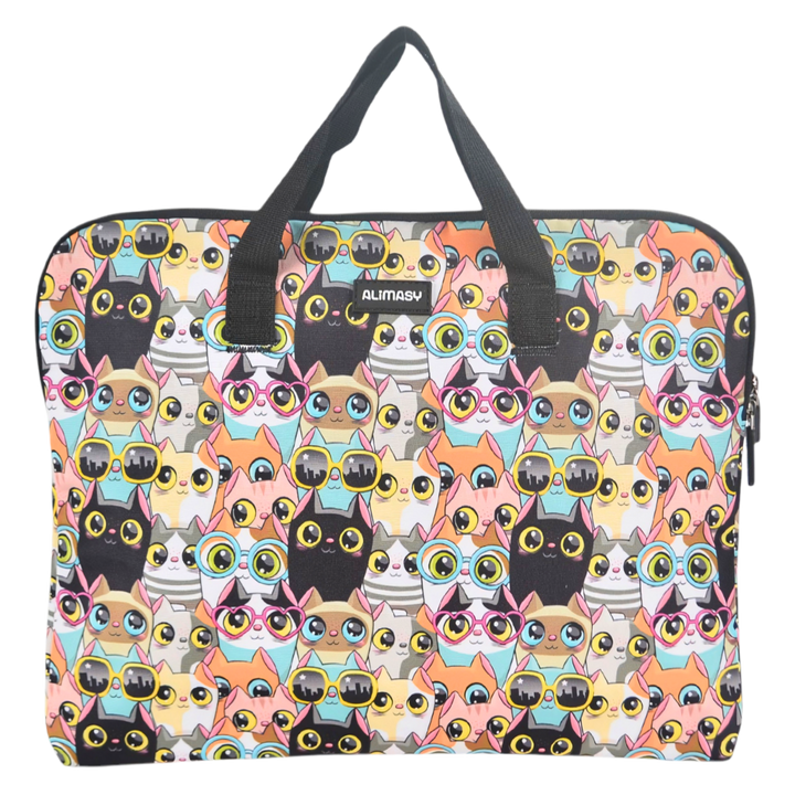 Library Bag 600D Cats - PRE ORDER SHIPPING 9TH NOVEMBER 2026