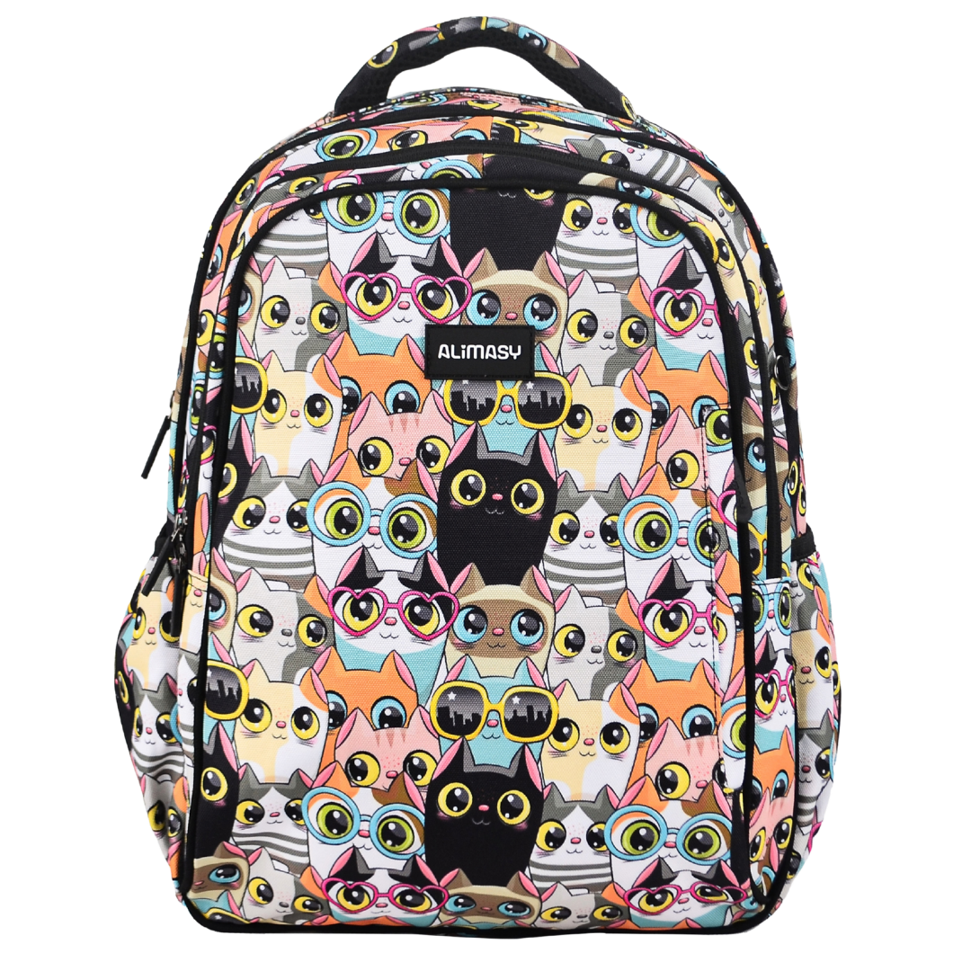 Midsize Kids Backpack 900D Cats - PRE ORDER SHIPPING 9TH NOVEMBER 2026