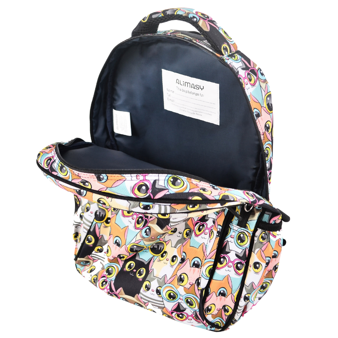 Midsize Kids Backpack 900D Cats - PRE ORDER SHIPPING 9TH NOVEMBER 2026