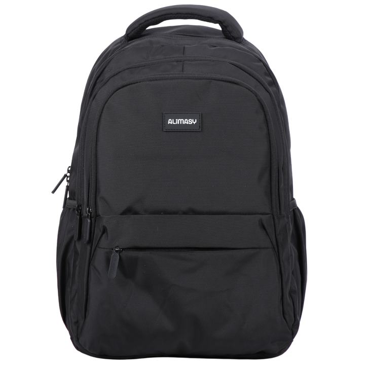Black 900d spacious and durable backpack for school, work or travel