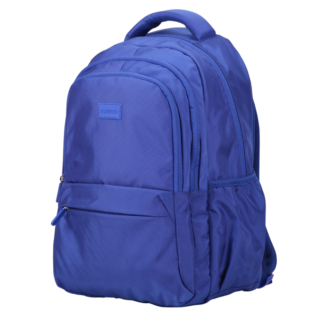 Blue 900d spacious and durable school backpack for kids and teens. 