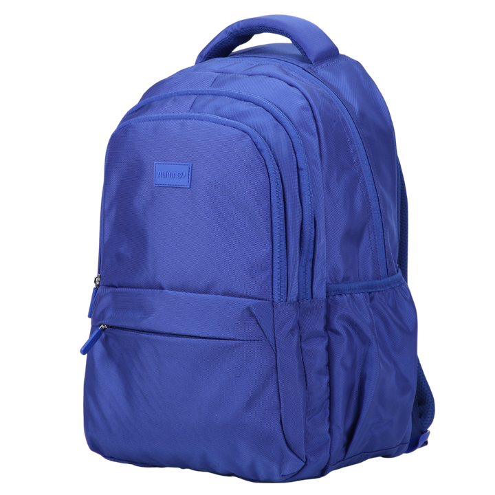 Blue 900d spacious and durable school backpack for kids and teens. 