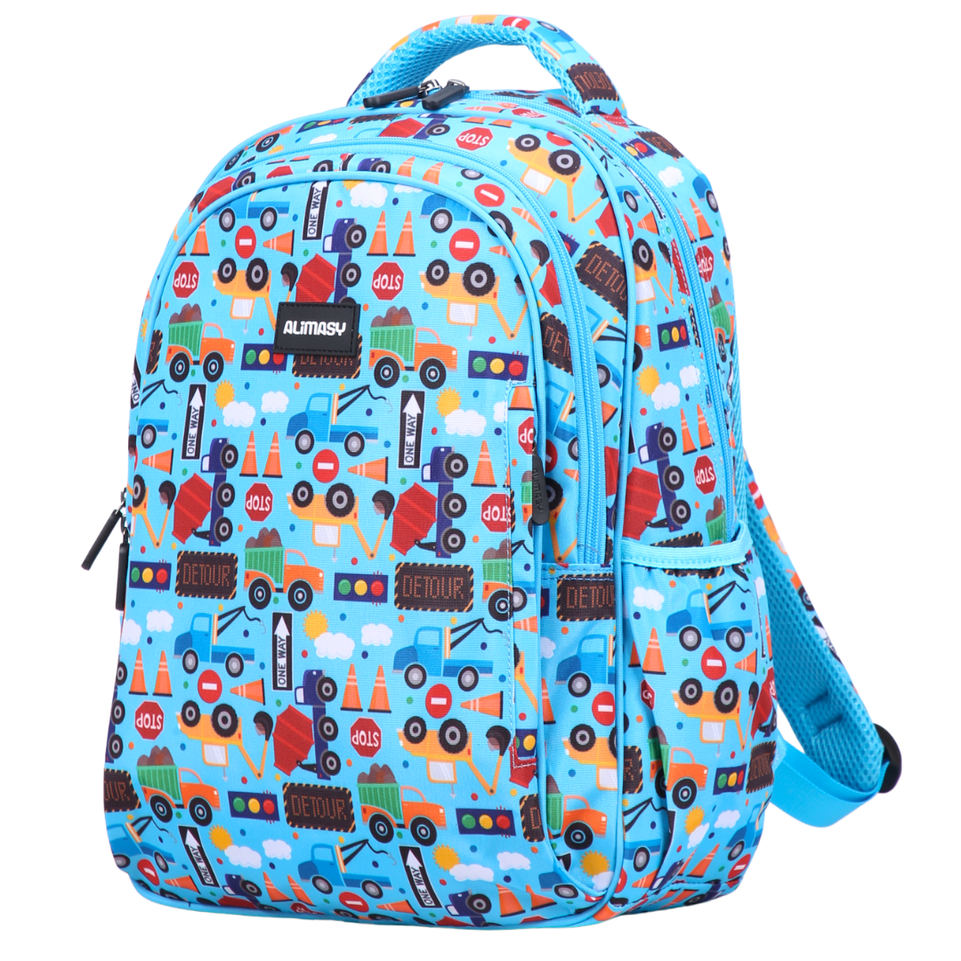 Construction Zone Midsize Kids Backpack