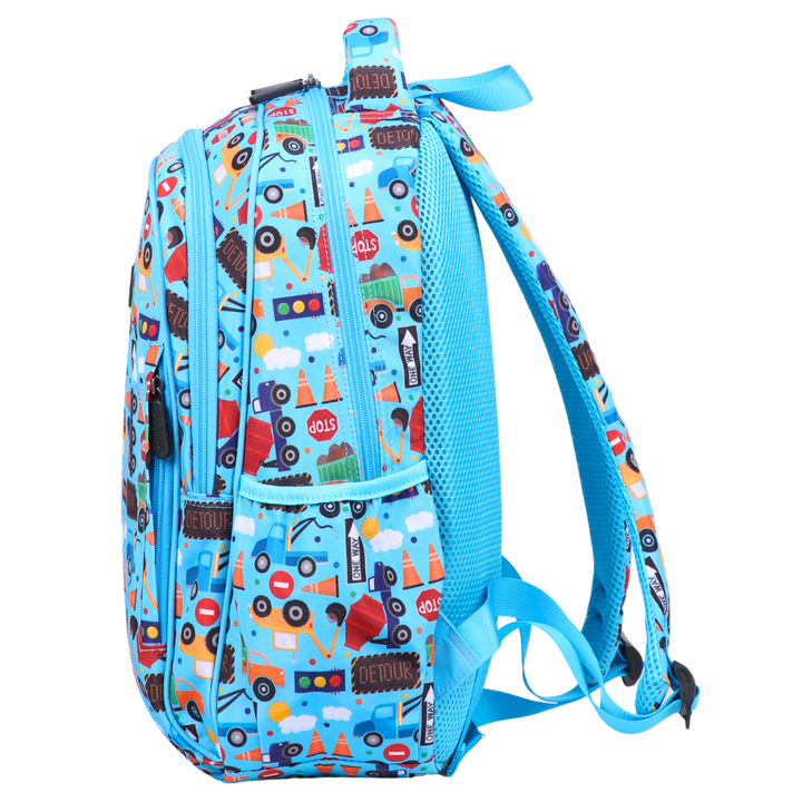 Construction Zone Midsize Kids Backpack