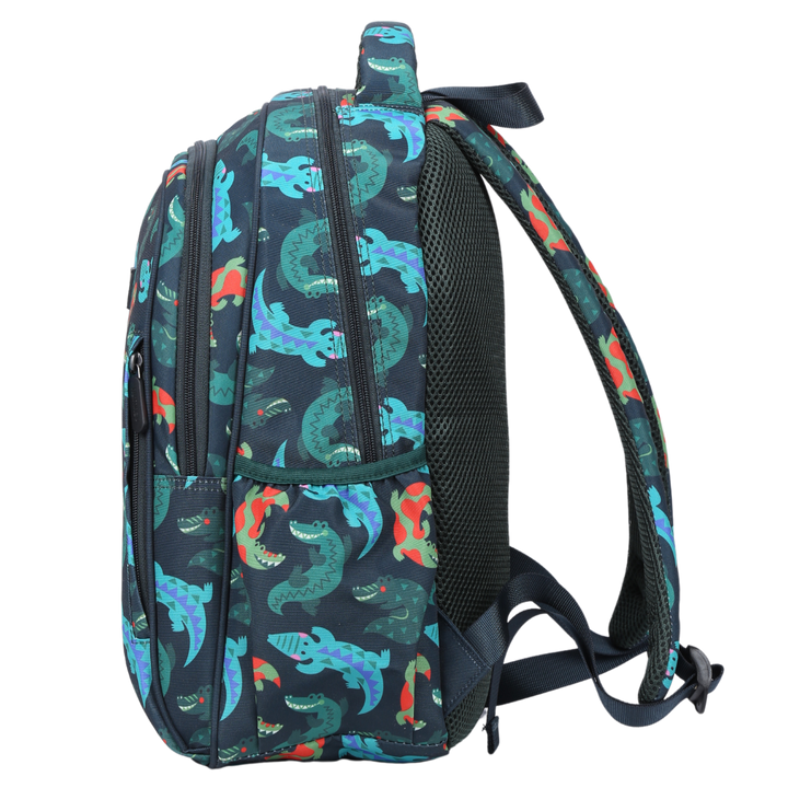 Crocodile Vibe Midsize Kids Backpack - Restock End Of Oct