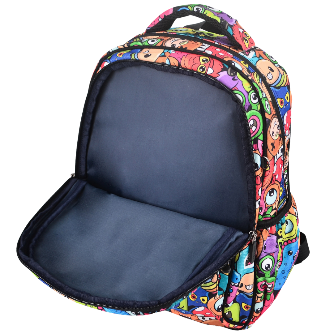 Midsize Kids Backpack 900D Cute Cartoon Monsters - PRE ORDER SHIPPING 9TH NOVEMBER 2026
