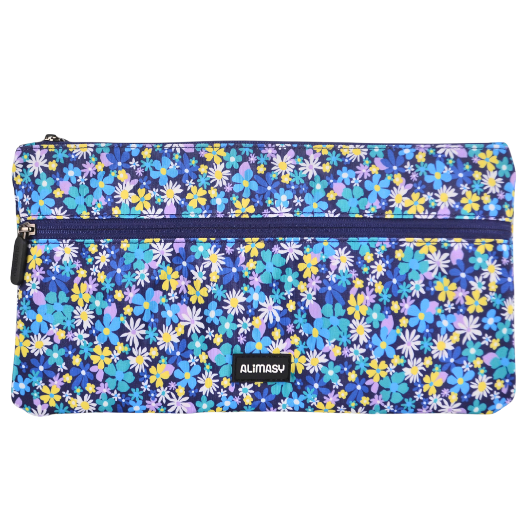 Large School Pencil Case Ditsy Daisy - PRE ORDER SHIPPING 9TH NOVEMBER 2026