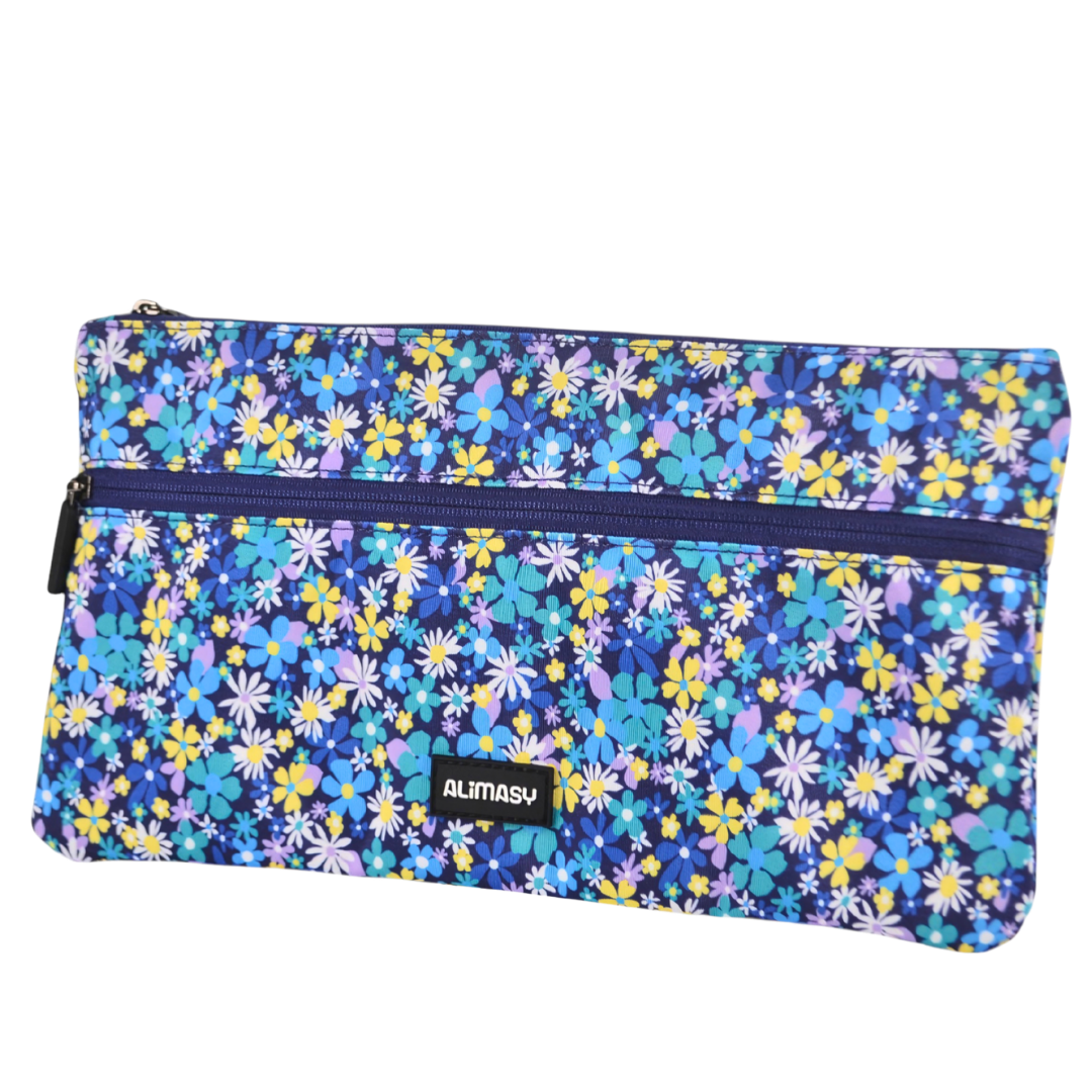 Large School Pencil Case Ditsy Daisy - PRE ORDER SHIPPING 9TH NOVEMBER 2026