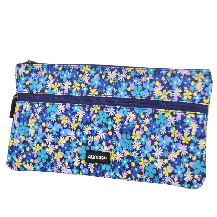 Large School Pencil Case Ditsy Daisy - PRE ORDER SHIPPING 9TH NOVEMBER 2026