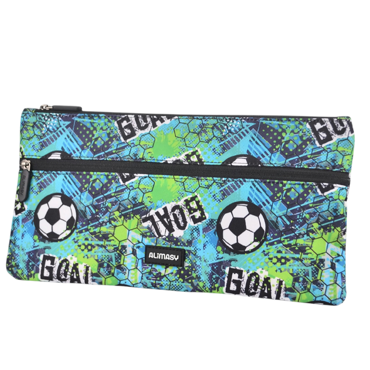 Large School Pencil Case Football - PRE ORDER SHIPPING 9TH NOVEMBER 2026