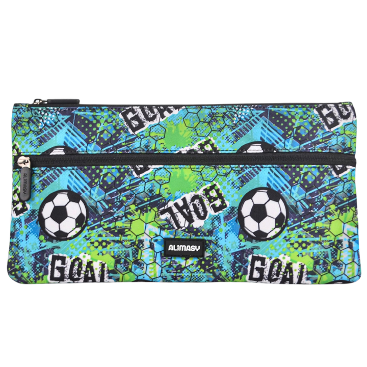 Large School Pencil Case Football - PRE ORDER SHIPPING 9TH NOVEMBER 2026