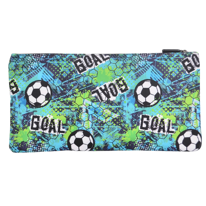Large School Pencil Case Football - PRE ORDER SHIPPING 9TH NOVEMBER 2026
