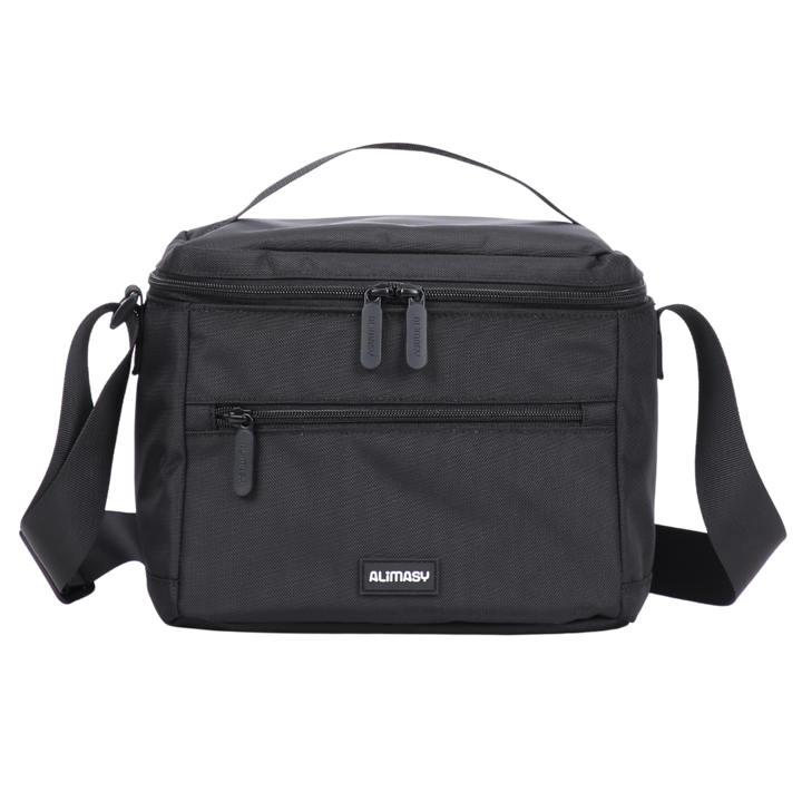900D Tall Insulated Lunch Bag Black