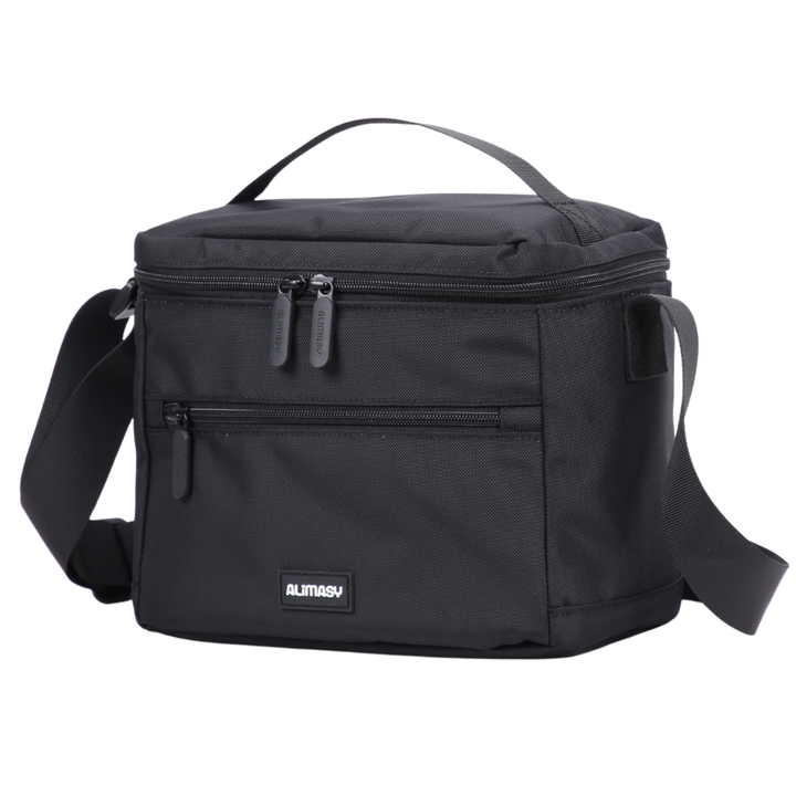 900D Tall Insulated Lunch Bag Black