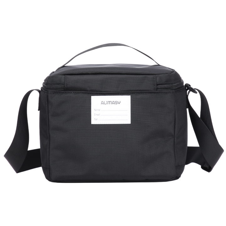 900D Tall Insulated Lunch Bag Black
