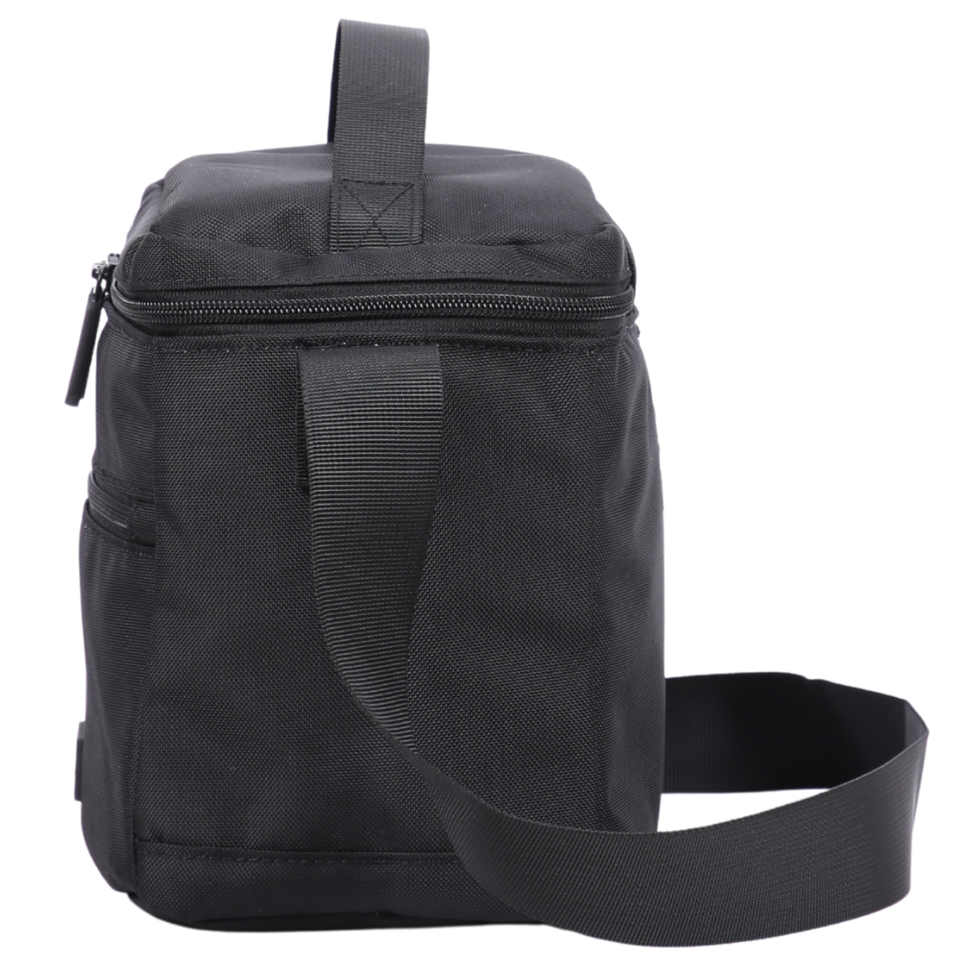 900D Tall Insulated Lunch Bag Black