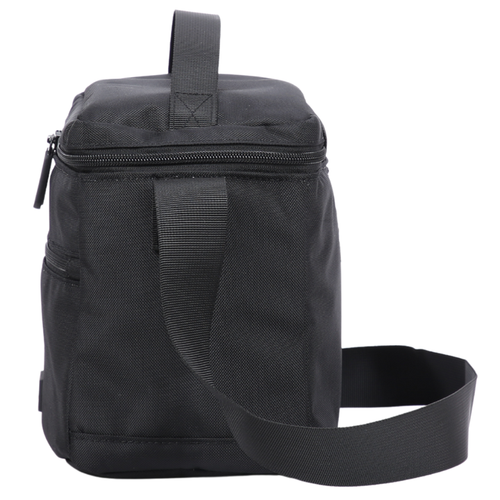 900D Tall Insulated Lunch Bag Black