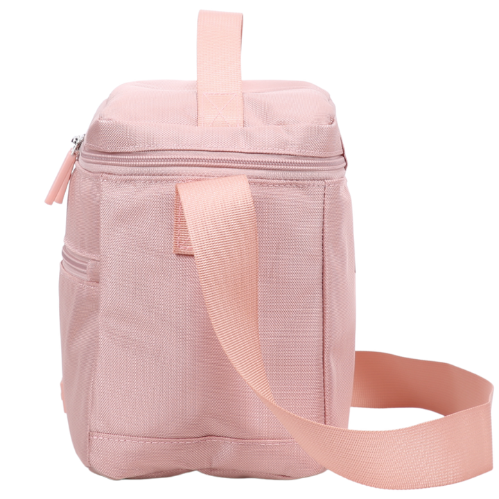 900D Tall Insulated Lunch Bag Blush Light Pink