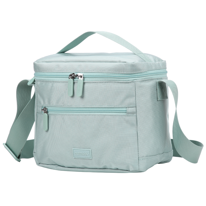 900D Tall Insulated Lunch Bag Green