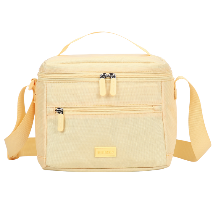 900D Tall Insulated Lunch Bag Yellow