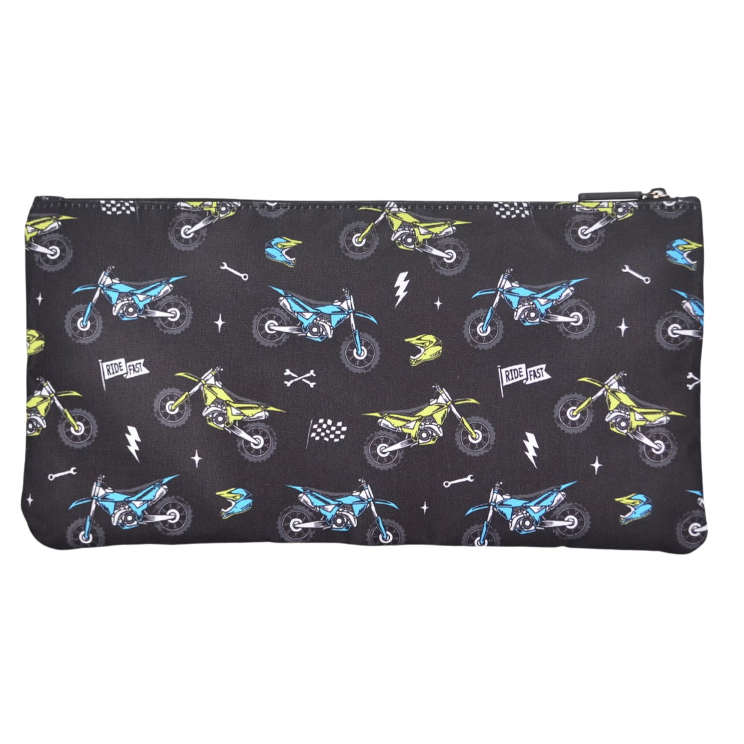 Large School Pencil Case Motorcross - PRE ORDER SHIPPING 9TH NOVEMBER 2026