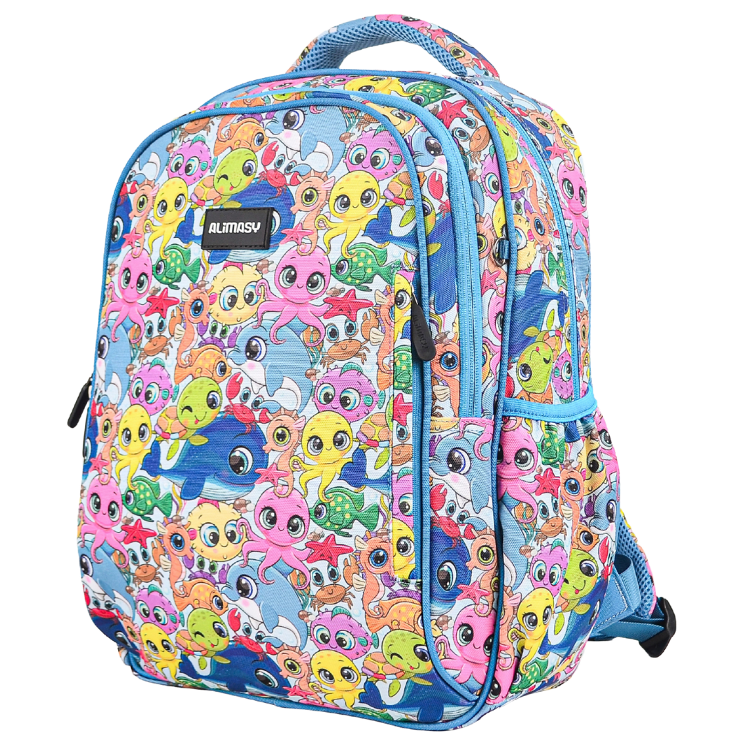 Sac à dos de taille moyenne pour enfant - motif dessin animé