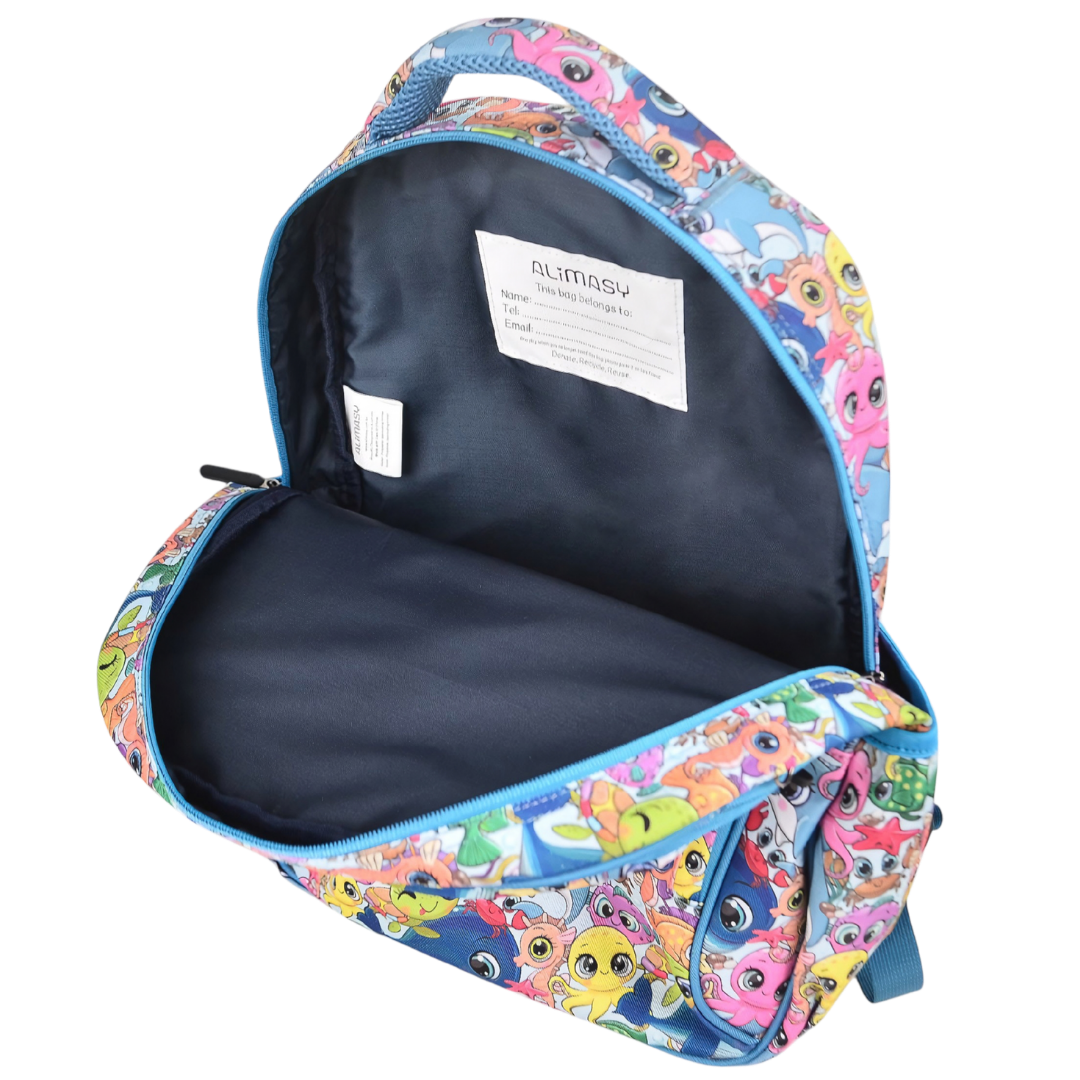 Sac à dos de taille moyenne pour enfant - motif dessin animé