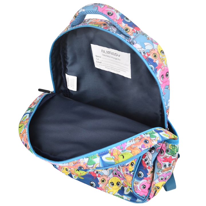 Sac à dos de taille moyenne pour enfant - motif dessin animé