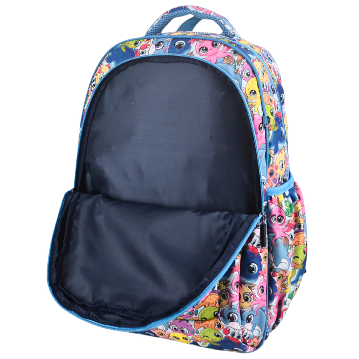 Grand sac à dos Fleurs tropicales et palmiers