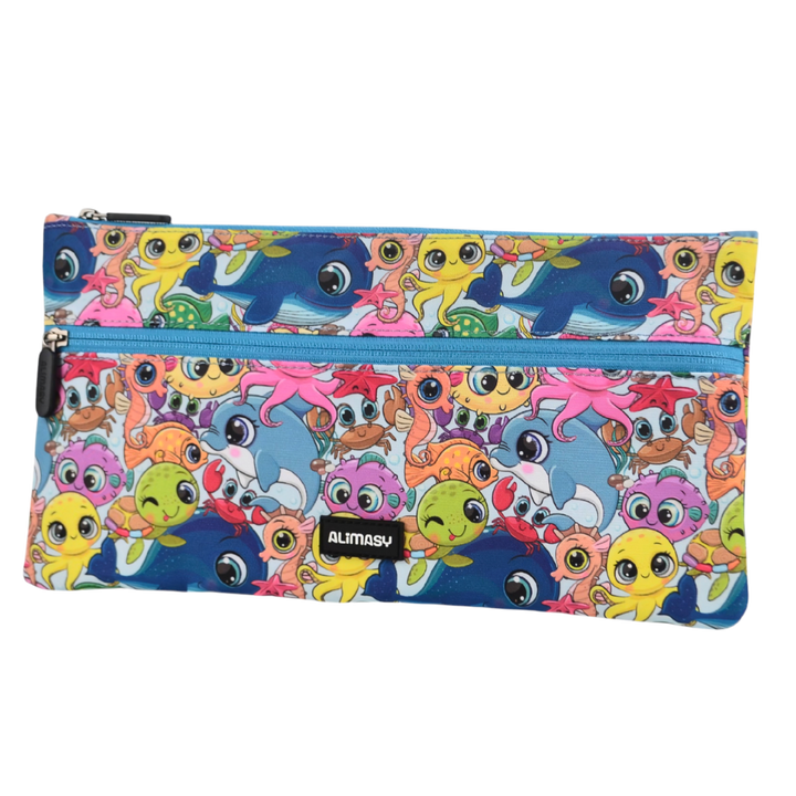 Large School Pencil Case Ocean Pals - PRE ORDER SHIPPING 9TH NOVEMBER 2026