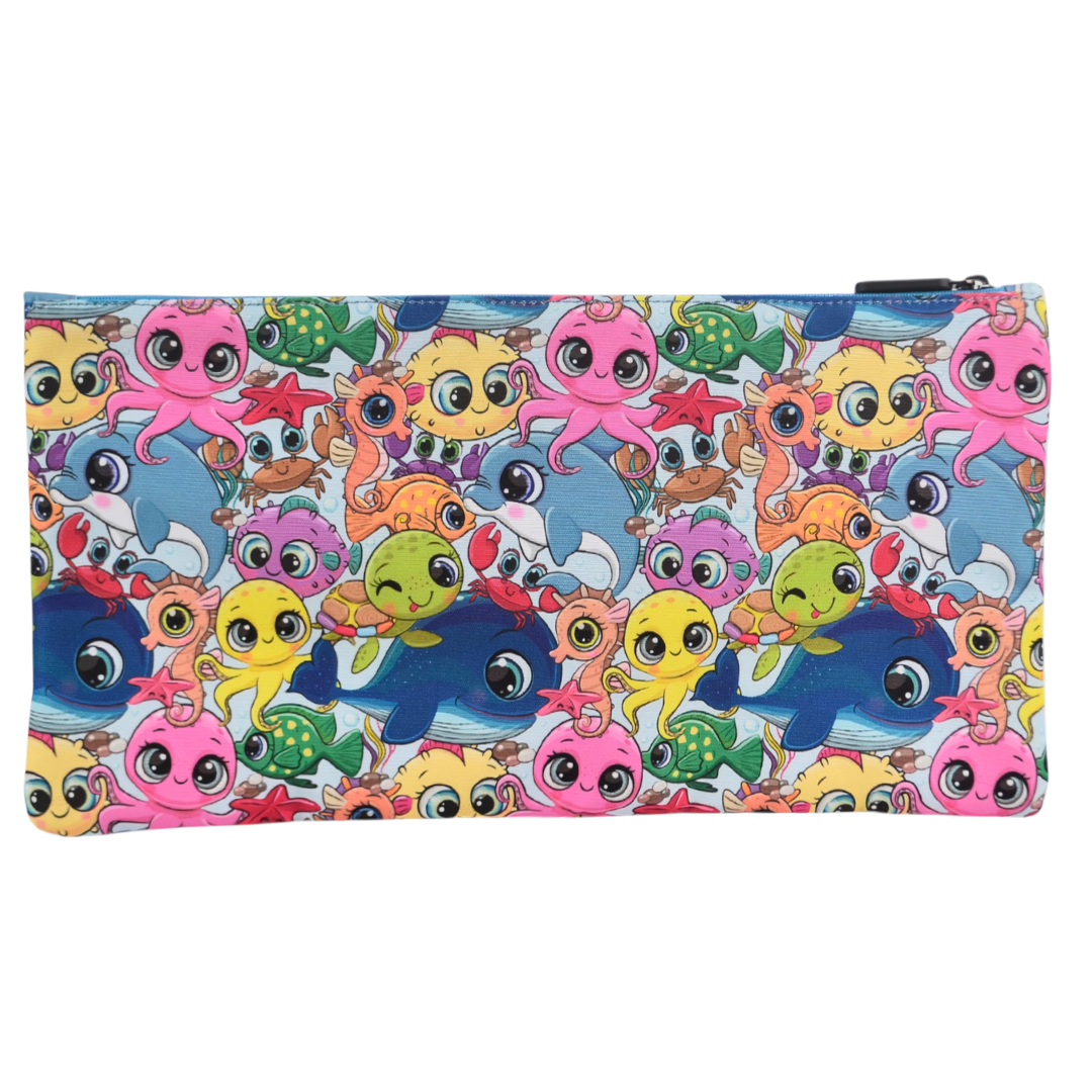 Large School Pencil Case Ocean Pals - PRE ORDER SHIPPING 9TH NOVEMBER 2026