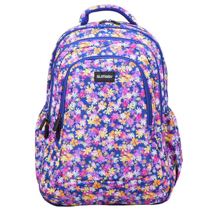 Playful Ditsy Daisy Large Backpack