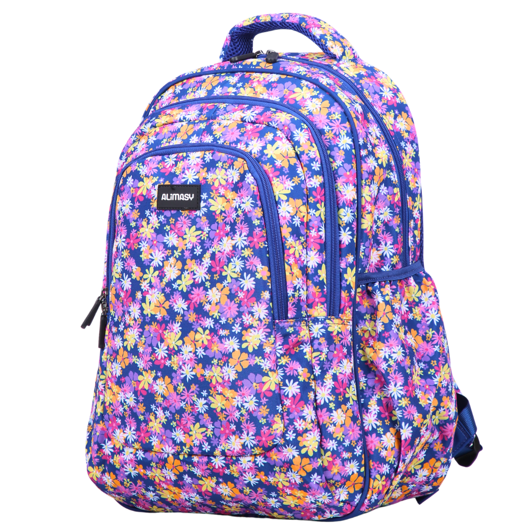 Playful Ditsy Daisy Large Backpack