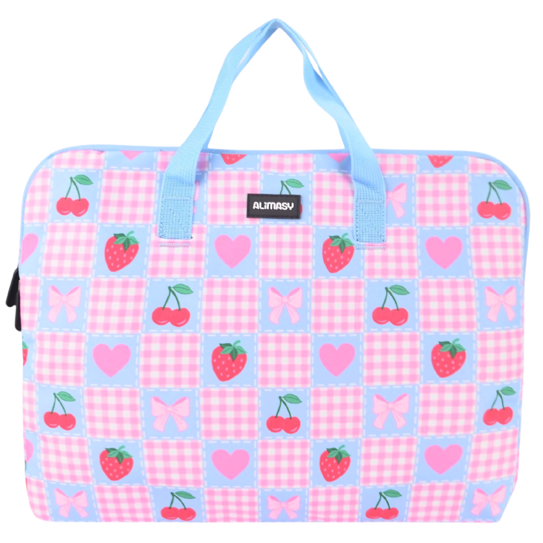 Library Bag 600D Pretty Gingham - PRE ORDER SHIPPING 9TH NOVEMBER 2026