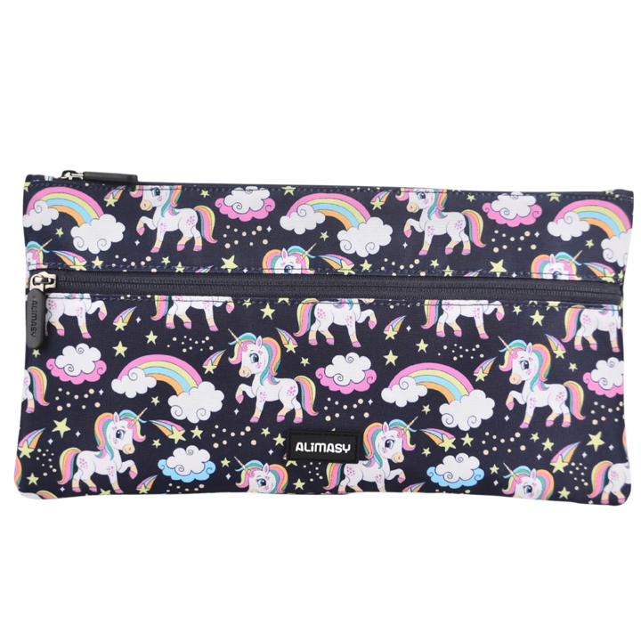 Large School Pencil Case Rainbow Unicorn - PRE ORDER SHIPPING 9TH NOVEMBER 2026